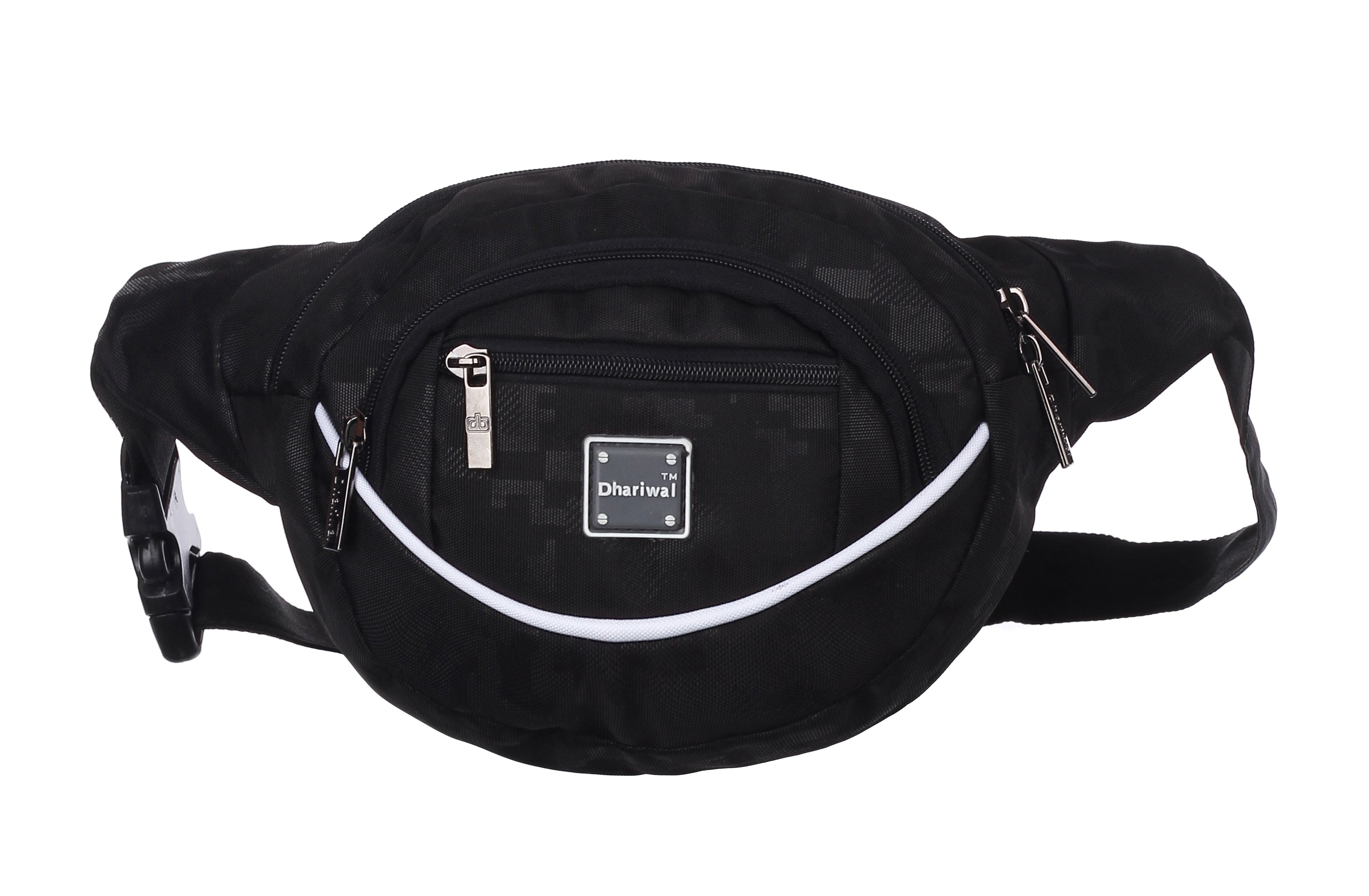 धारीवाल वेस्ट पैक ट्रैवल हैंडी हाइकिंग जिप पाउच डॉक्यूमेंट मनी फोन बेल्ट स्पोर्ट बैग बम बैग पुरुषों और महिलाओं के लिए पॉलिएस्टर WP-1202