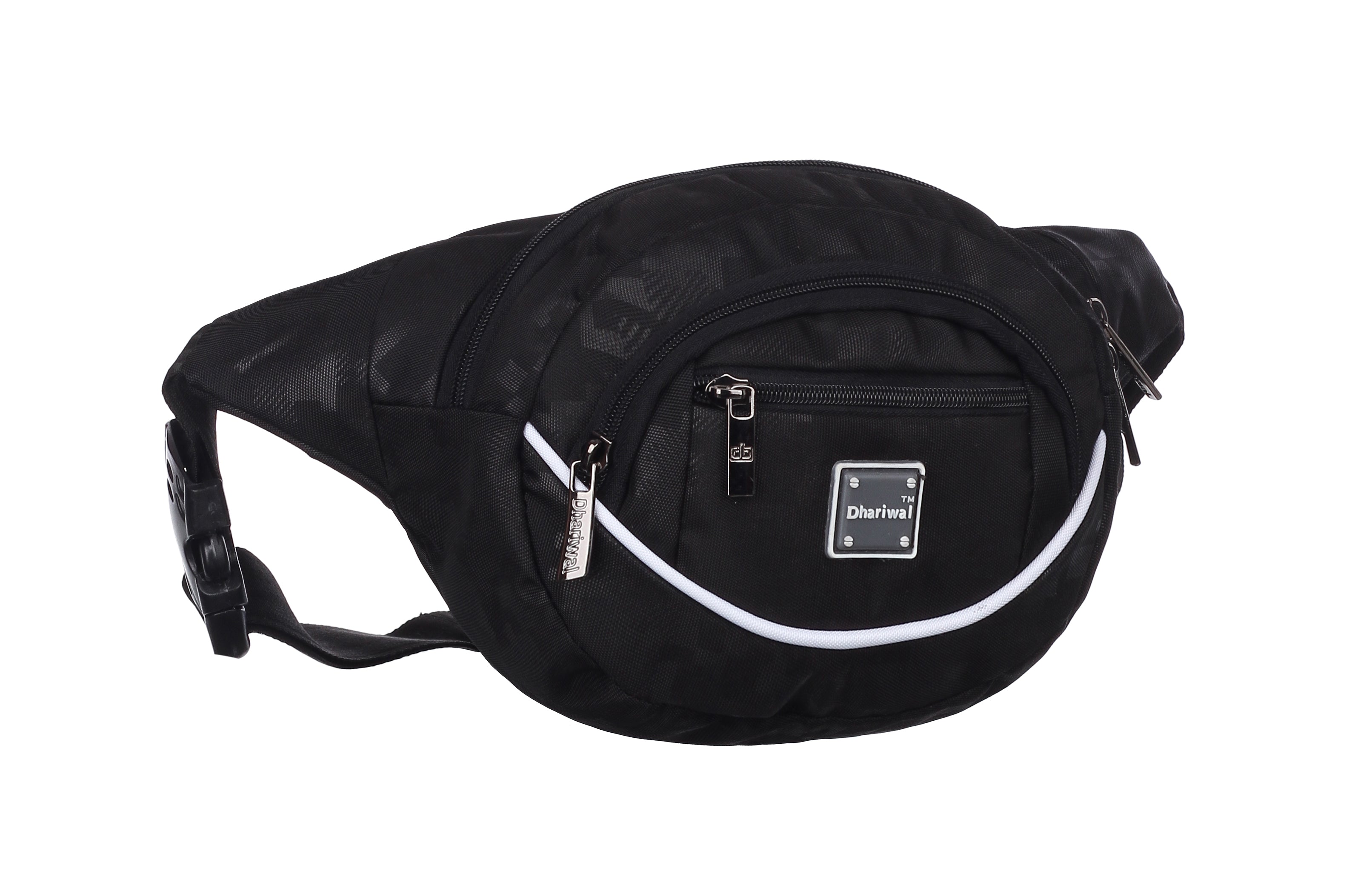 Dhariwal Waist Pack Travel Handy Hiking Zip Pouch Document Money Phone Belt Sport Bag Bum Bag for Men and Women Polyester WP-1202