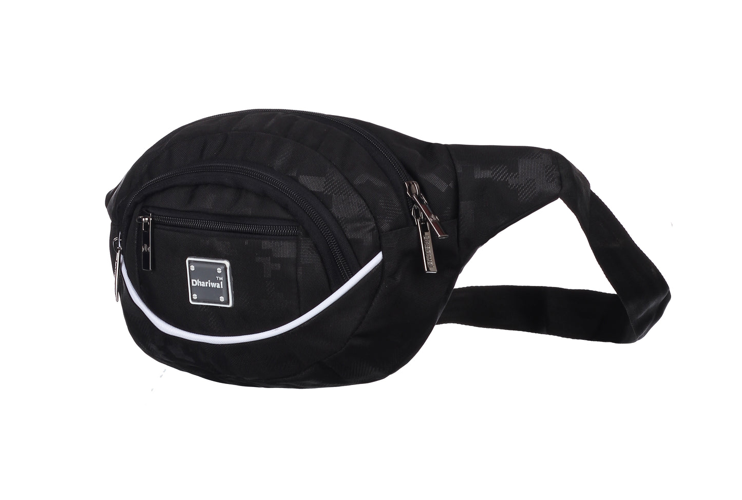 धारीवाल वेस्ट पैक ट्रैवल हैंडी हाइकिंग जिप पाउच डॉक्यूमेंट मनी फोन बेल्ट स्पोर्ट बैग बम बैग पुरुषों और महिलाओं के लिए पॉलिएस्टर WP-1202