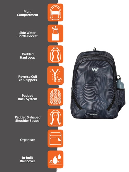 Wildcraft Bravo 45L Backpack