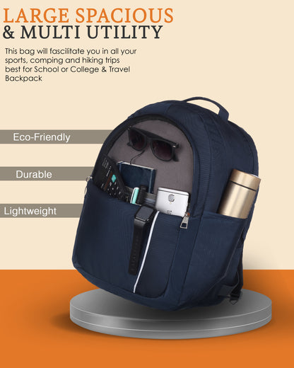 Dhariwal 30L BP-206  Unisex Backpack | Strong & Lightweight | Water-Resistant