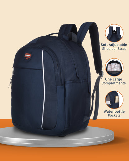 Dhariwal 30L BP-206  Unisex Backpack | Strong & Lightweight | Water-Resistant