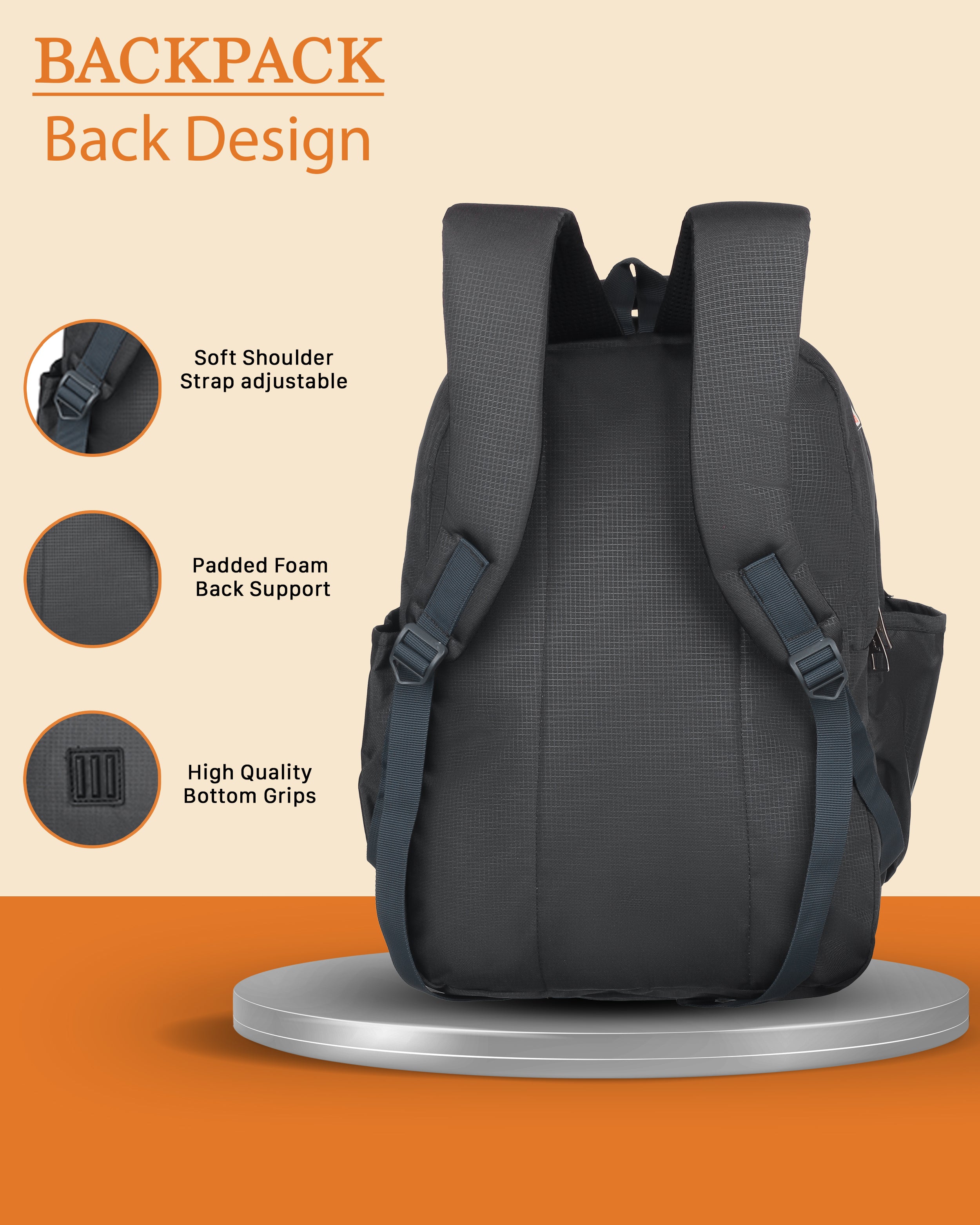 Dhariwal 43L Backpack For Unisex- BP-253