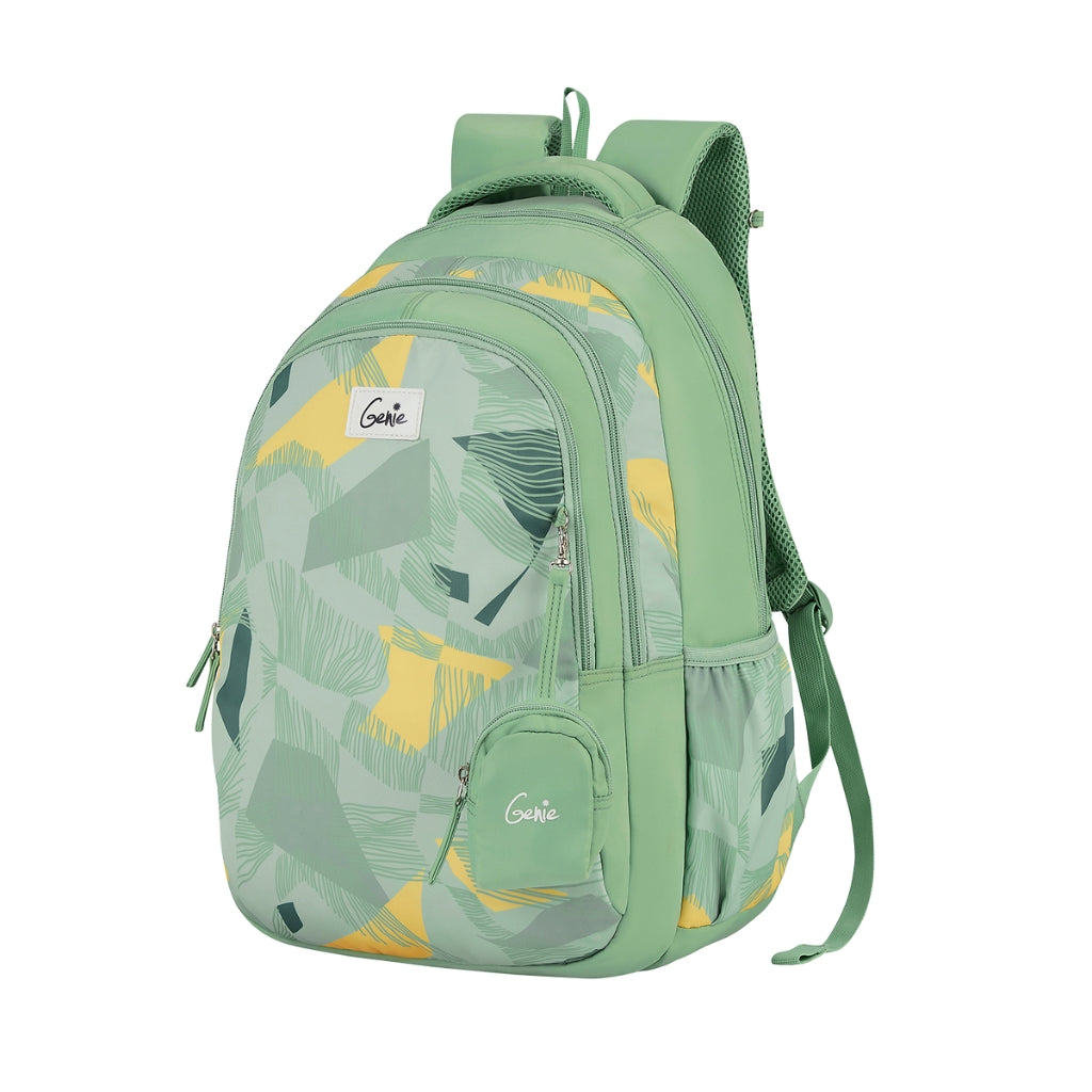Genie Sage 36L School Backpack With Premium Fabric