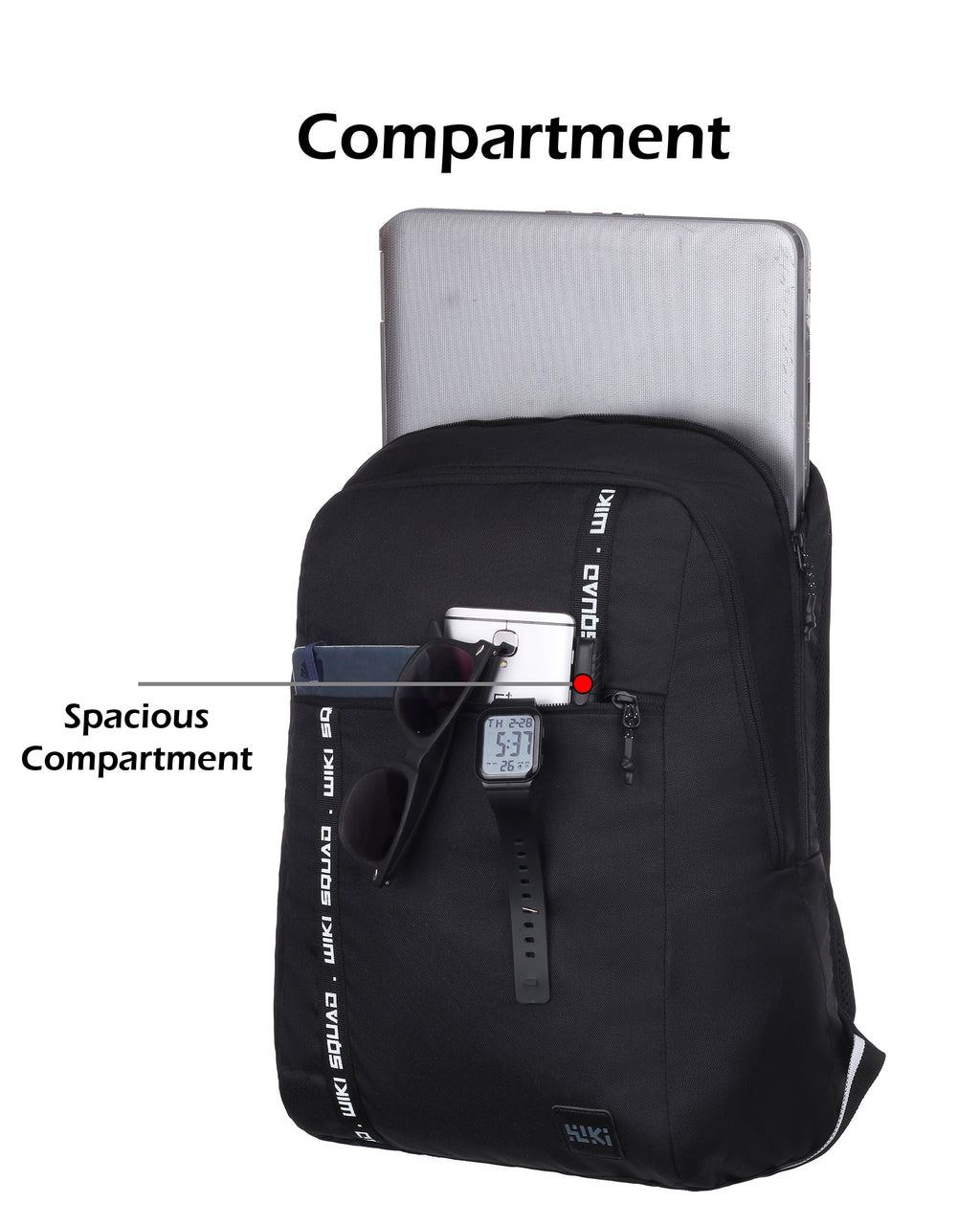 Wildcraft  Wiki shades 1  Backpack College | School | Office & Travel  Bag For Men & Women-27L