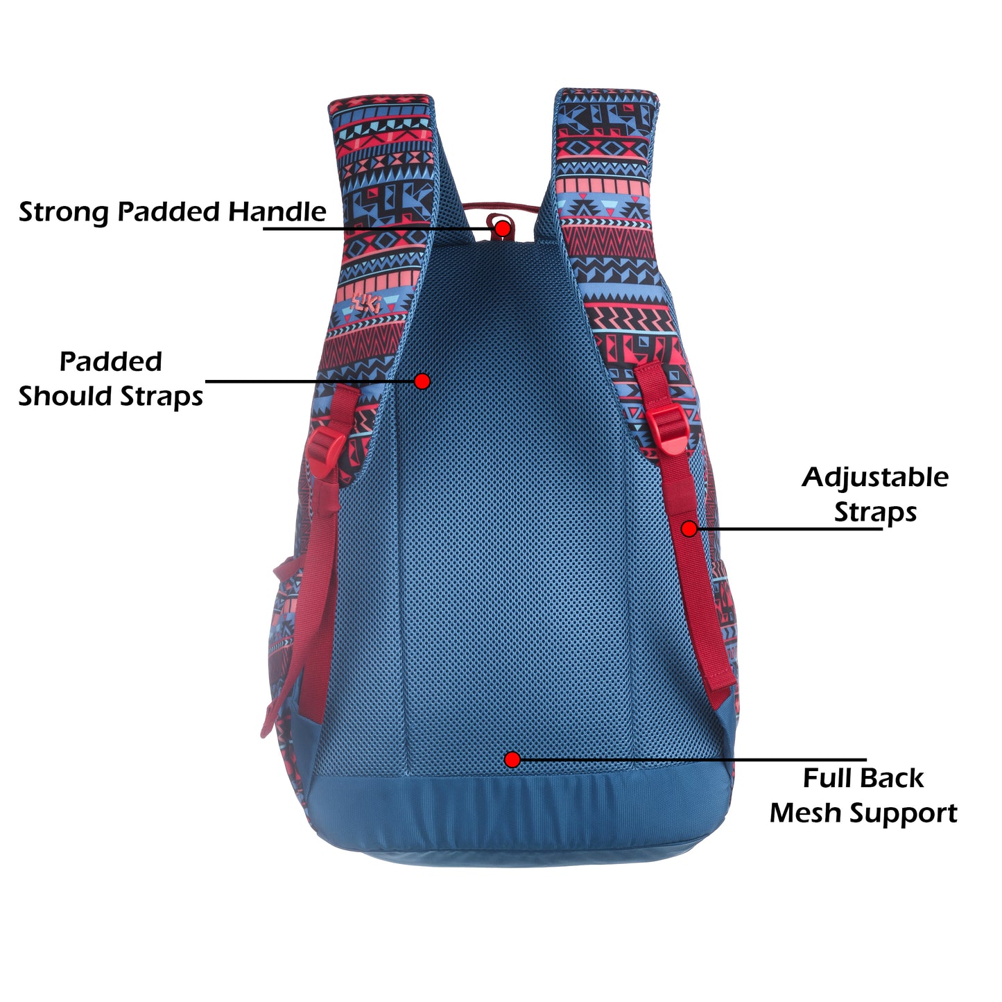 Wildcraft Wiki Nylon backpack Ideal for school, college, office & travel bag