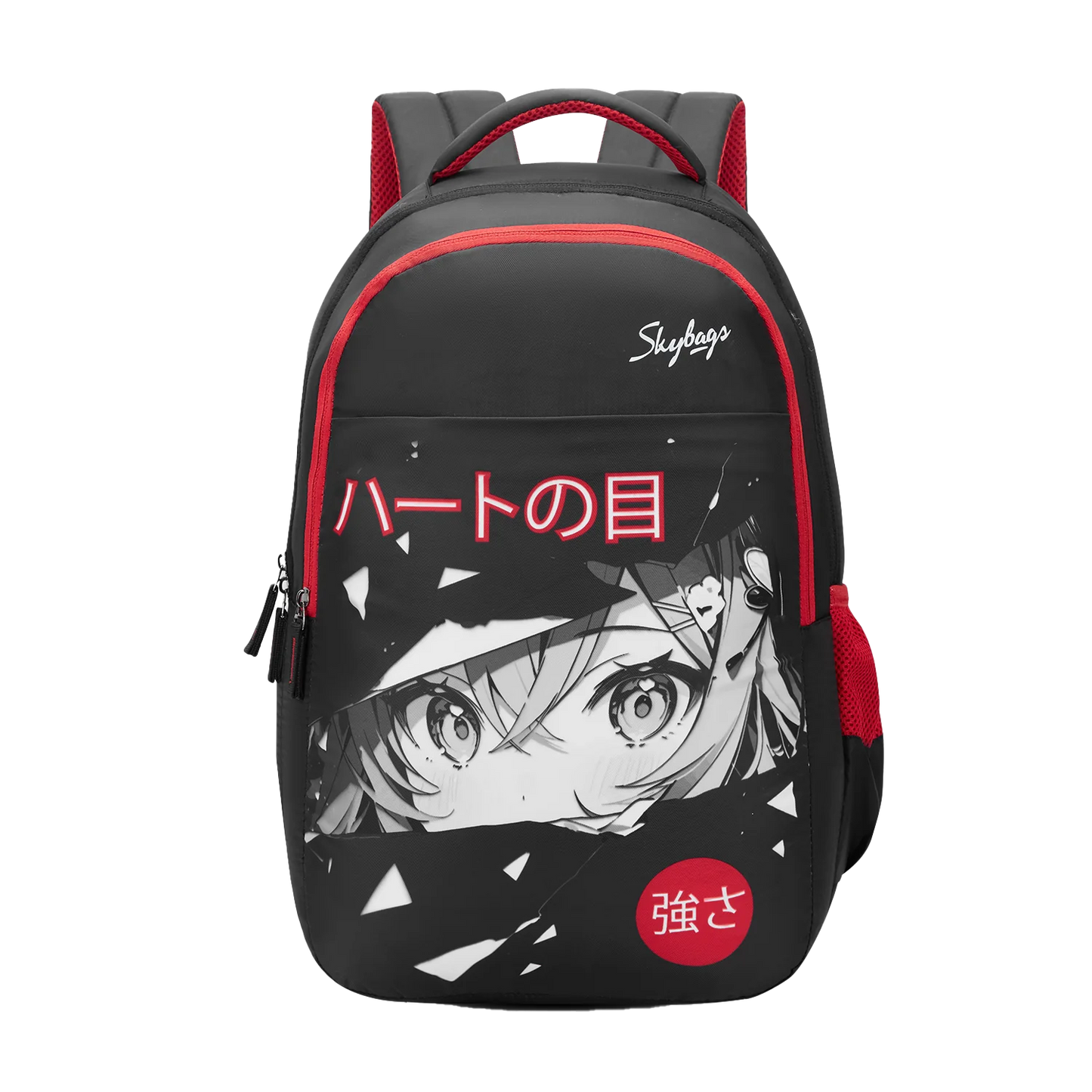 Skybags KYRO 03 SCBP PEEKABOO RED BLACK