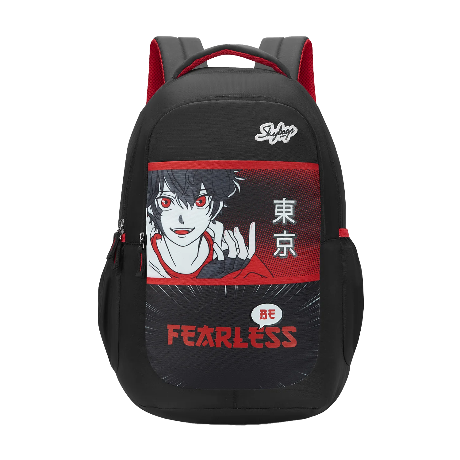 Skybags KYRO RC 03 SCBP REBEL RED BLACK-36L