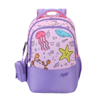 SKYBAGS|Ruby |Purple|School Bag for kids| School Bag for girl-22L