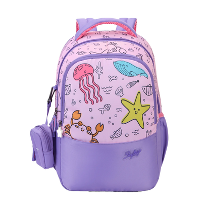 SKYBAGS|Ruby |Purple|School Bag for kids| School Bag for girl