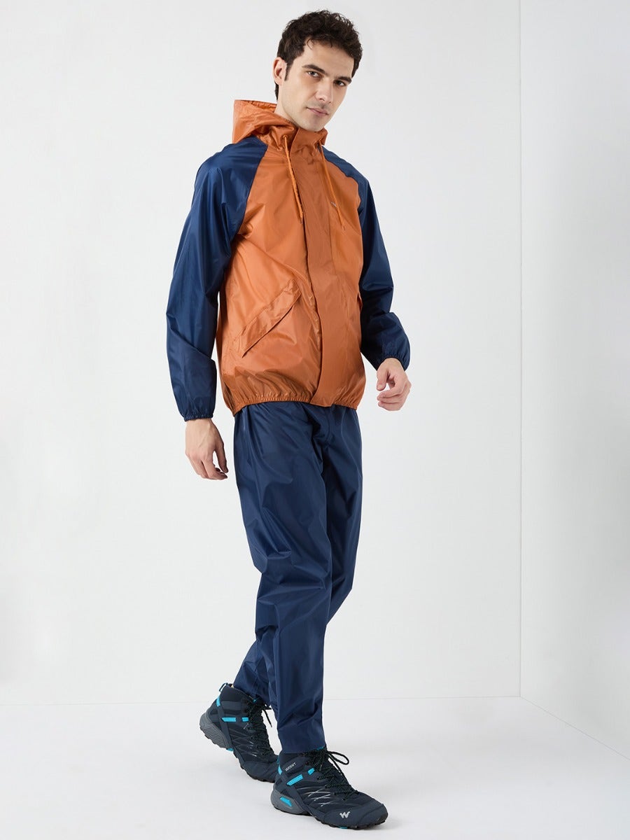 Wildcraft Men 2 Tone Bag Pro Rain Coat Cheater Suit  (43136/7)