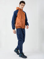 Wildcraft Men 2 Tone Bag Pro Rain Coat Cheater Suit  (43136/7)