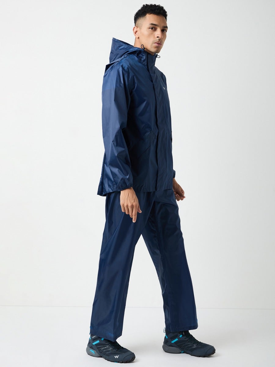 Wildcraft Men 2 Tone Bag Pro Rain Coat Cheater Suit  (43136/7)