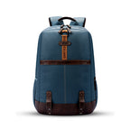 Gear Classic 4 19"/31L Medium Faux Leather Anti Theft Laptop Backpack | Casual | Travel | College Bag For Men/Women