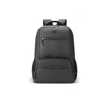Gear Quantum 3 18"/29L Antitheft Large Faux Leather Laptop backpack with Raincover /Travel /College Bag For Men/Women