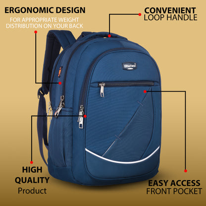 Dhariwal 33L BP-246  Unisex Backpack  Strong & Lightweight | Water-Resistant