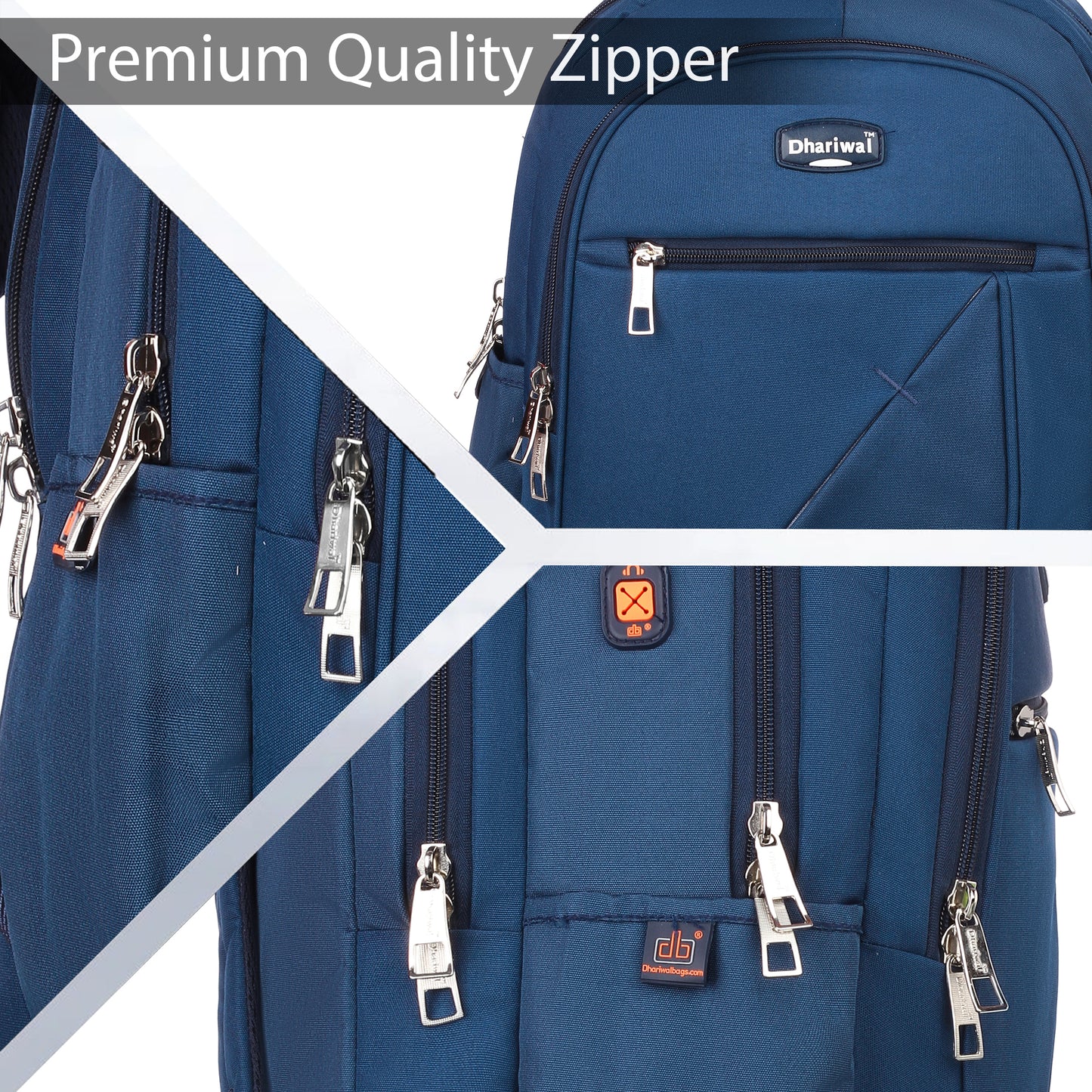 Dhariwal 33L BP-246  Unisex Backpack  Strong & Lightweight | Water-Resistant