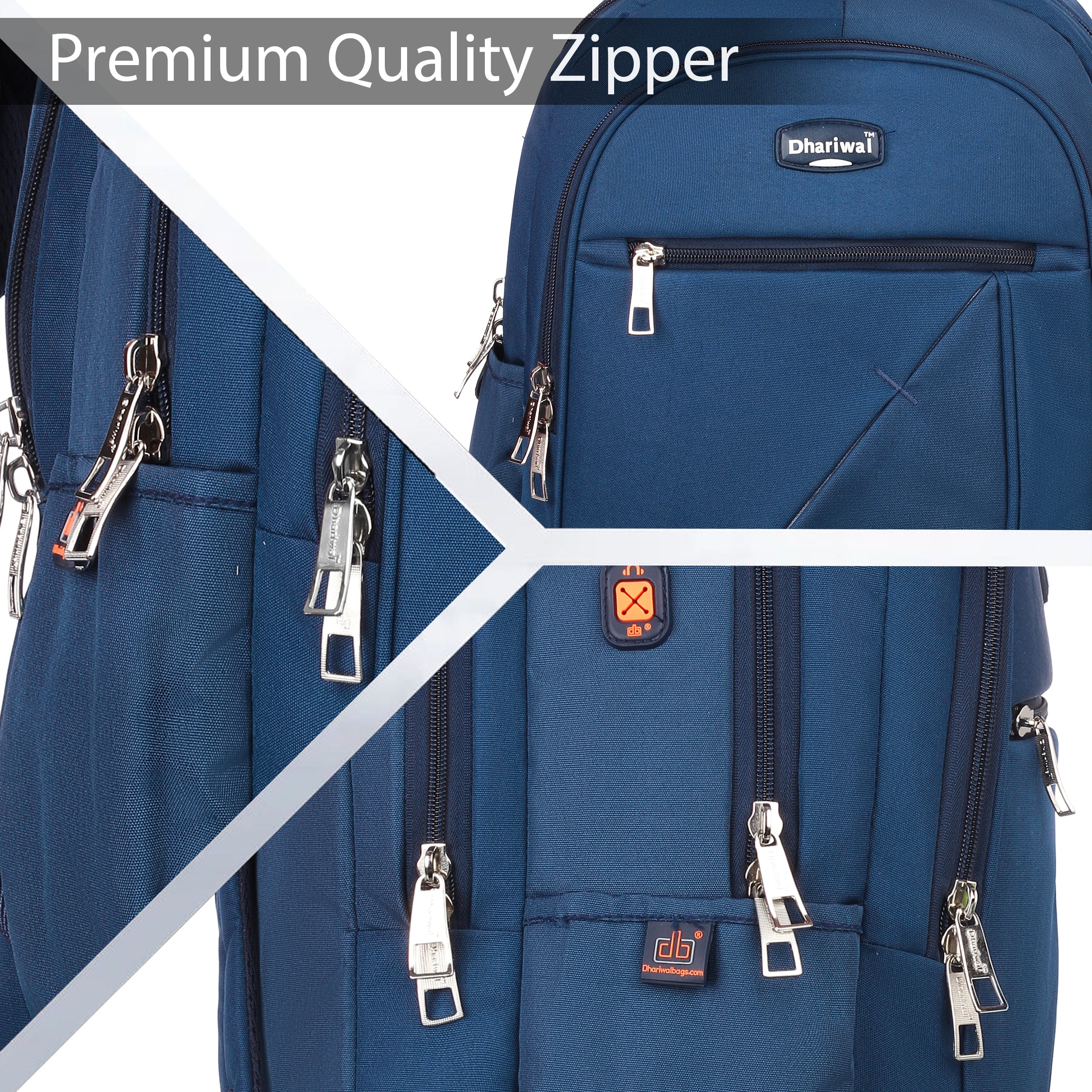 Dhariwal 35 L BP-246  Unisex Backpack  Strong & Lightweight | Water-Resistant