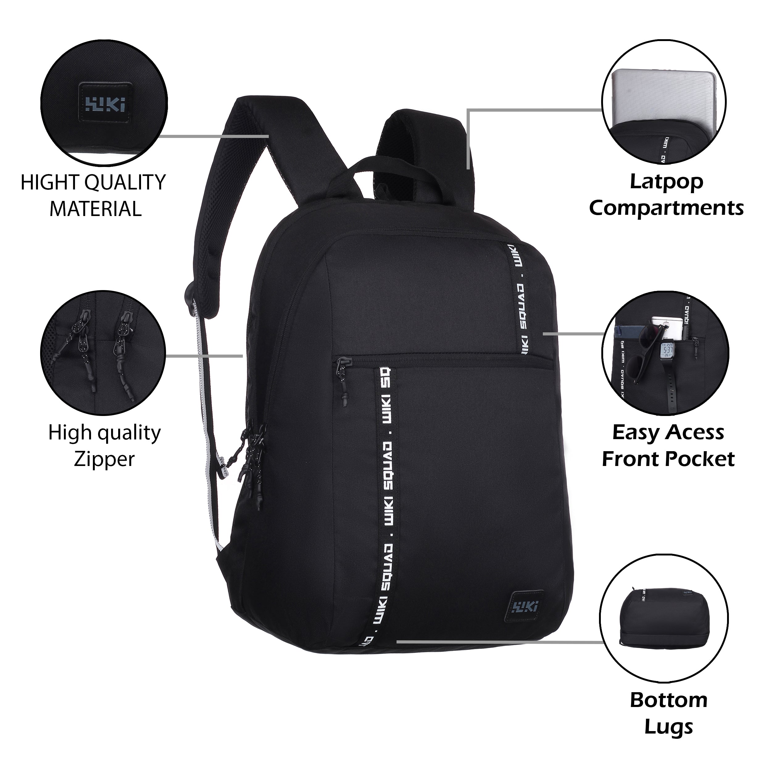 Wildcraft  Wiki shades 1  Backpack College | School | Office & Travel  Bag For Men & Women-27L