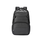 Gear Aspire 3 Faux Leather 17"/25L laptop /Travel /College Bag For Men/Women (Black-Black)