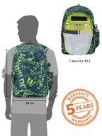 Wildcraft Bravo 45L Backpack