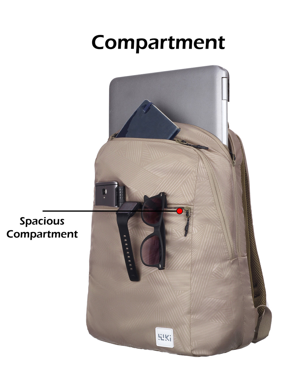 Wildcraft Wiki  Streek 1.0  Backpack 27 L College | School | Office &Travel Bag For Men & Women