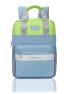 Uppercase Vegan Leather 14" Laptop Backpack Water Repellent College Bag 17L