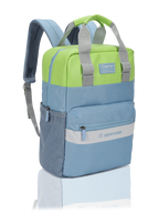 Uppercase Vegan Leather 14" Laptop Backpack Water Repellent College Bag 17L