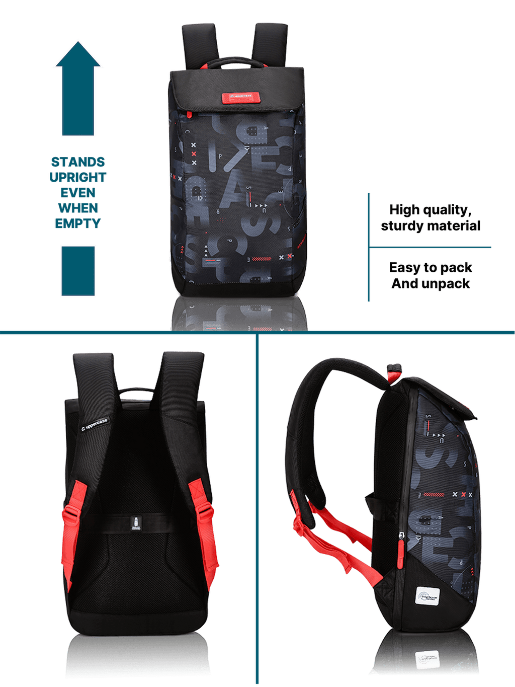 Uppercase SealPro 15" Laptop Backpack Water Repellent College Bag 20L