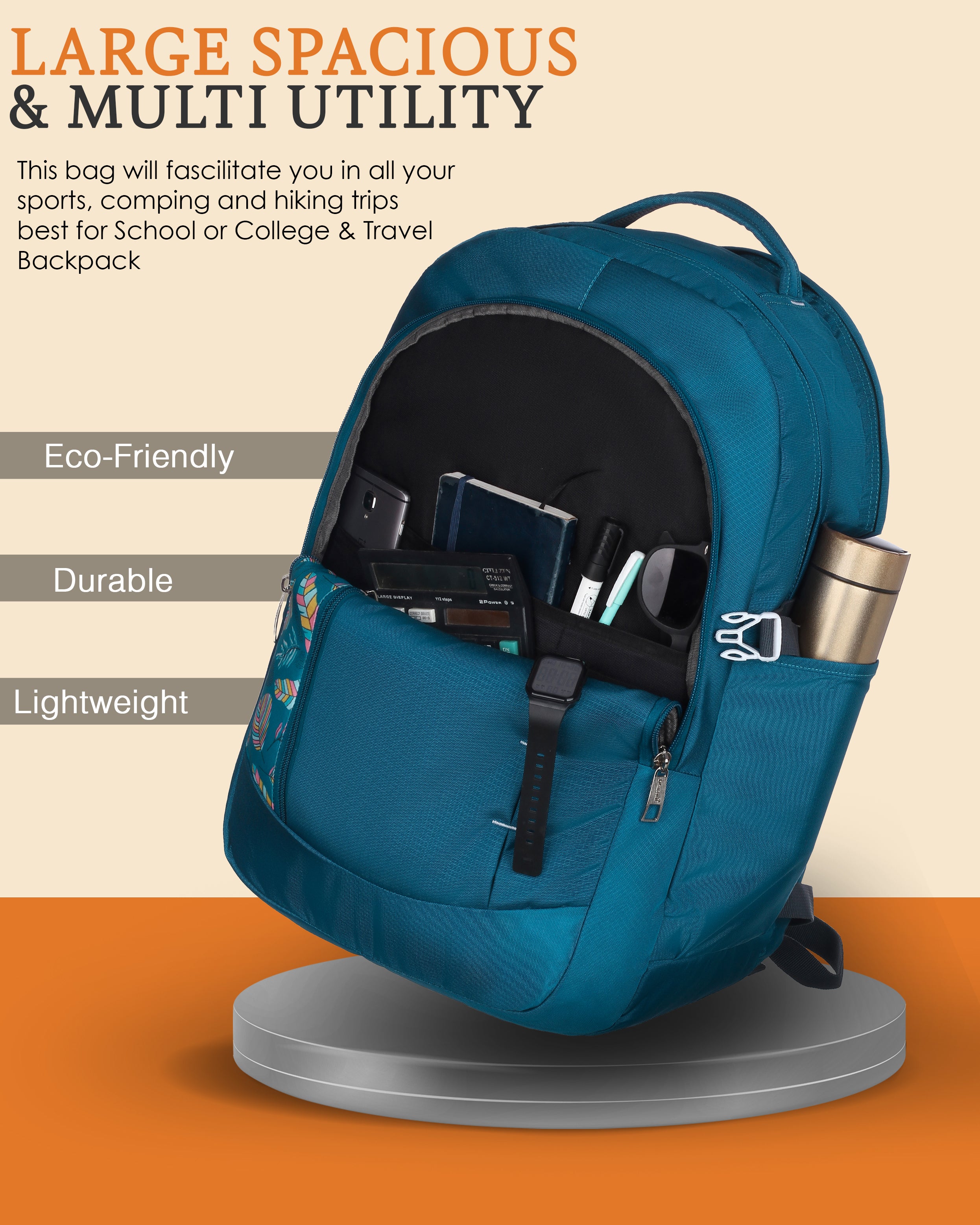 Dhariwal 58L Backpack For Unisex -BP 254