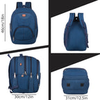 Dhariwal 44L BP -247  Unisex Backpack  Strong & Lightweight | Water-Resistant