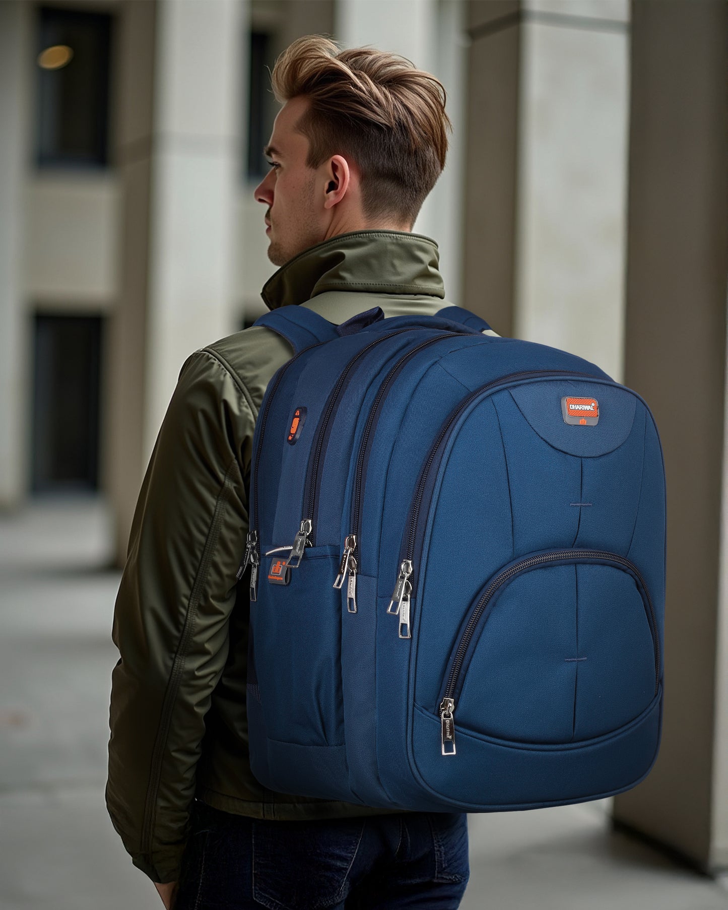 Dhariwal 43L BP -247  Unisex Backpack  Strong & Lightweight | Water-Resistant