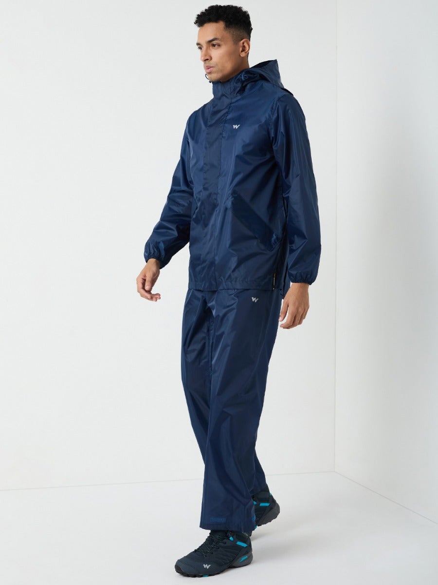 Wildcraft Men 2 Tone Bag Pro Rain Coat Cheater Suit  (43136/7)