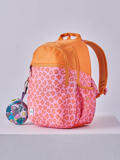 Wiki Stylish Unisex Backpack Laptop Backpack for Office, Gym, Travel (21.5 Litre, Orange)