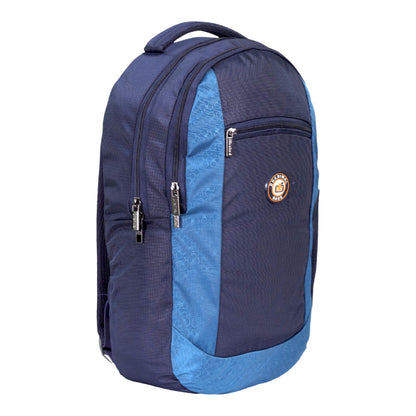 Dhariwal Unisex Dual Compartment Laptop Backpack With Back Air Flow Cushion 18L LB-109