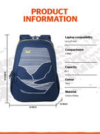 Wildcraft Outlander 45+  Laptop Backpack With RainCover for Men & Women