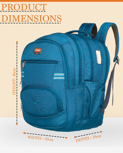 Dhariwal Backpack for Unisex | Office, Travel, School, College bag| 50L BP -242
