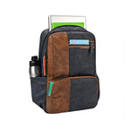 Gear Vintage 4 19"/29L Anti Theft Faux Leather  4 Compartment Laptop Backpack /Casual Backpack College Bag For Men/Women