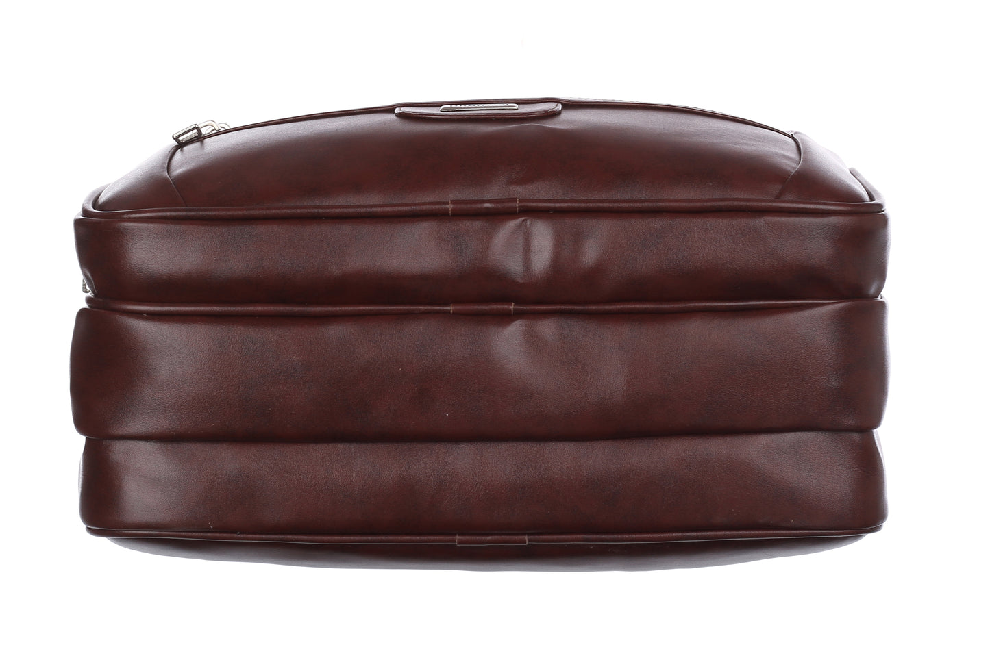 Foam File Messenger Bag 16 Inch Brown Faux Leather Office Bag | Laptop Bag for Men EB-617