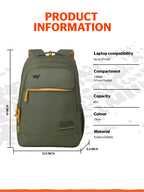 Wildcraft Outlander 40 L Laptop  Backpack Bag for Men & Women