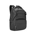 Gear Aspire 3 Faux Leather 17"/25L laptop /Travel /College Bag For Men/Women (Black-Black)