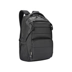 Gear Aspire 3 Faux Leather 17"/25L laptop /Travel /College Bag For Men/Women (Black-Black)