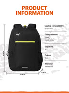 Wildcraft Ranger 35 L Laptop Backpack With RainCover for Men & Women