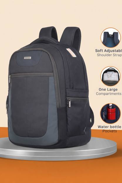 Dhariwal 42L BP-256 Laptop & File Compartment Backpack Travel/School/College/Office Work & Daily Use Bag For Men & Women
