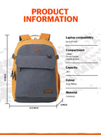 Wildcraft Gypsy 30L Laptop  Backpack Bag for Men & Women