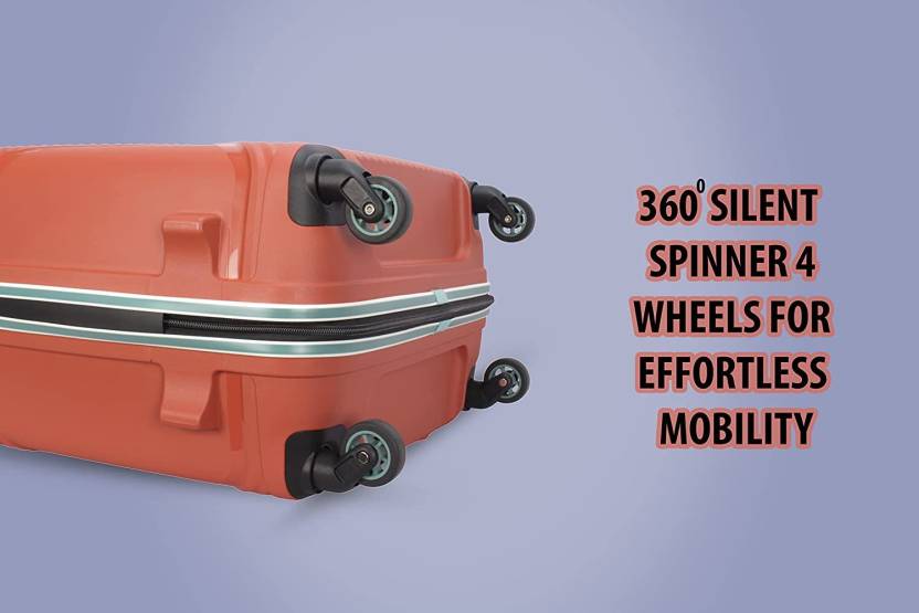 Kamiliant by American Tourister Kam ZAKK Secure Pop Colour Hard Luggage Suitcase