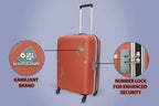 Kamiliant by American Tourister Kam ZAKK Secure Pop Colour Hard Luggage Suitcase