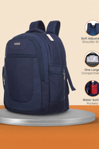 Dhariwal 42L BP-256 Laptop & File Compartment Backpack Travel/School/College/Office Work & Daily Use Bag For Men & Women