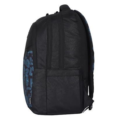 Arctic Fox Quantum  School Backpack for Boys and Girls -  33 Liters (BLACK)