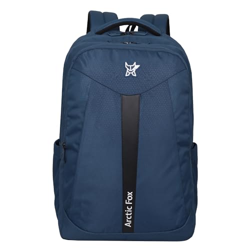 Arctic Fox Aim 15.6 inch Laptop Backpack for Men and Women  37 Liters- Black